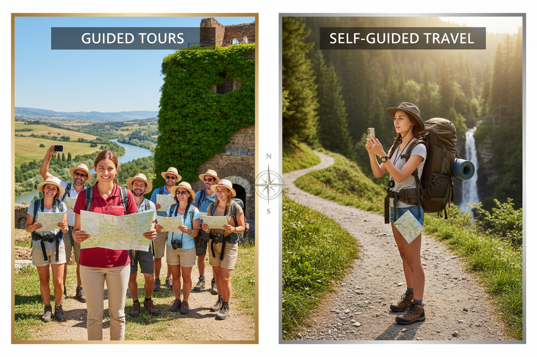 Guided Tours vs Self-Guided Travel: Which Is Better in 2026? Honest Comparison - Zero Trace Tours