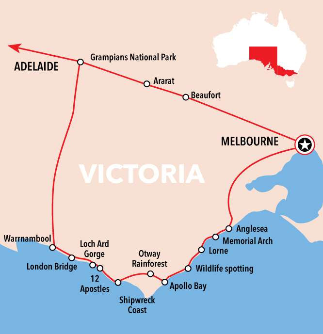 Tour Route Map