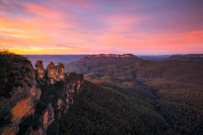Blue Mountains Sunset Tour from Sydney