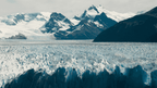 Close-up of jagged glacier surface in Patagonia, explored during the 9-day Blue Heart Adventure hiking tour. Part of Argentina’s glacier country.