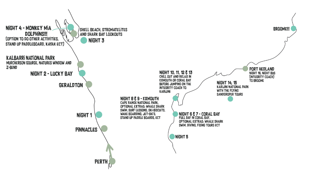 Tour Route Map