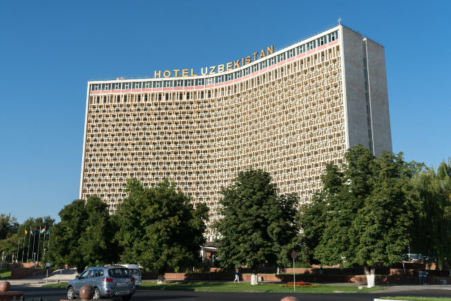 Hotel Uzbekistan in Tashkent, a popular accommodation option on the 14-23 Day Central Asia Silk Road Tour.
